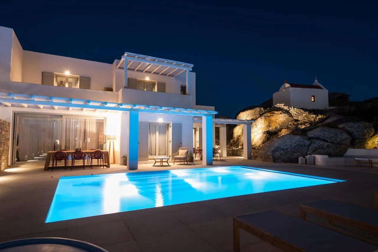 Villa Petra Mare Above Mykonos Town Private Pool