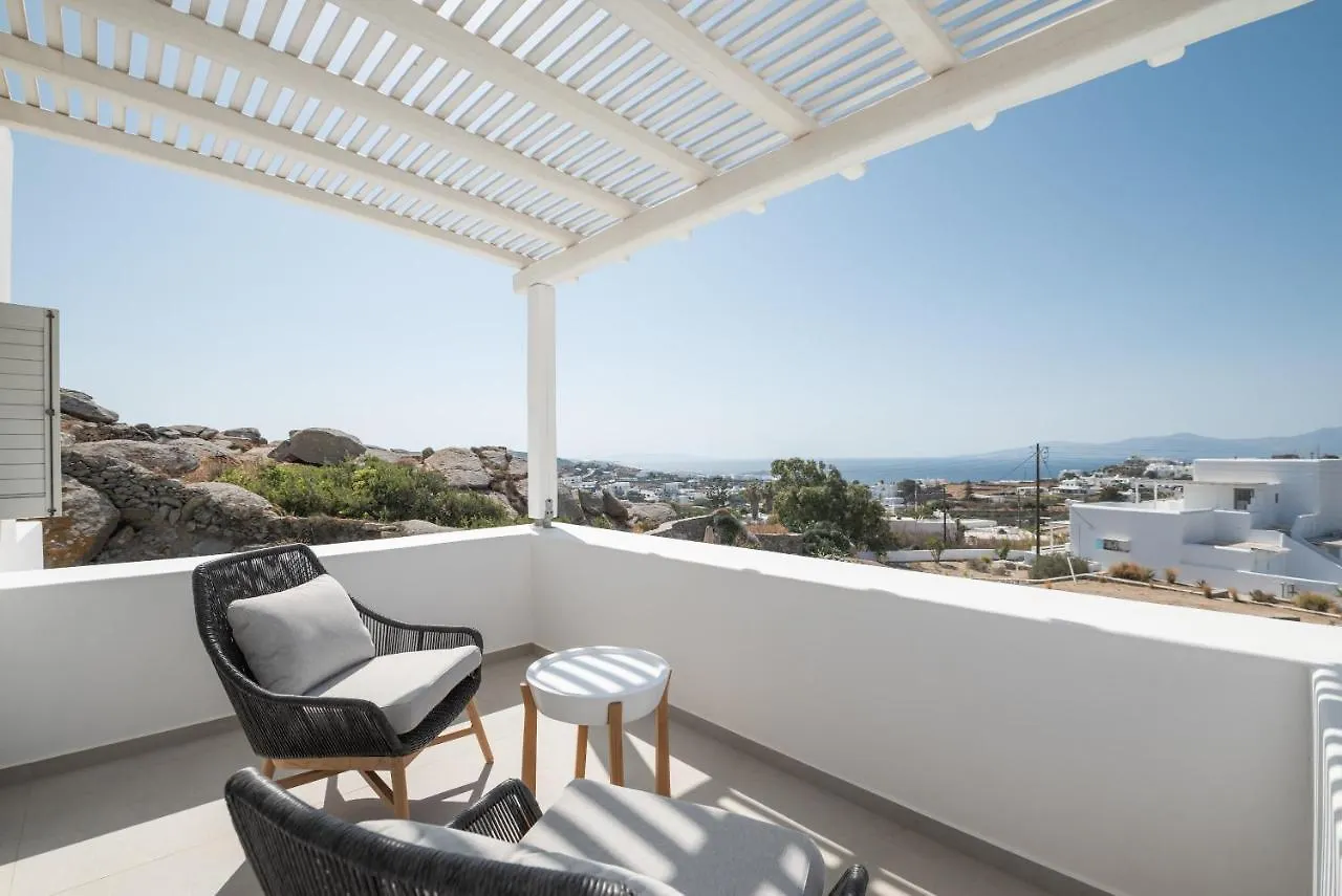 Villa Petra Mare Above Mykonos Town Private Pool