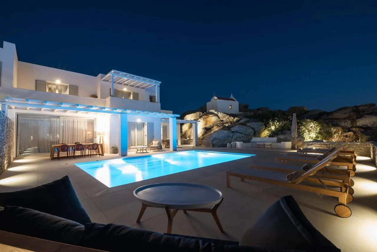 Villa Petra Mare Above Mykonos Town Private Pool